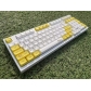 Pikachu 104+20 XDA profile Keycap PBT Dye-subbed Cherry MX Keycaps Set Mechanical Gaming Keyboard